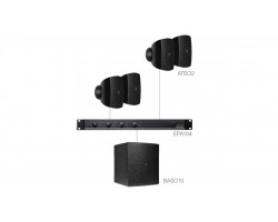 Акустическая система ATEO2х4BAS настенные динамики + сабвуфер. Audac 265Вт